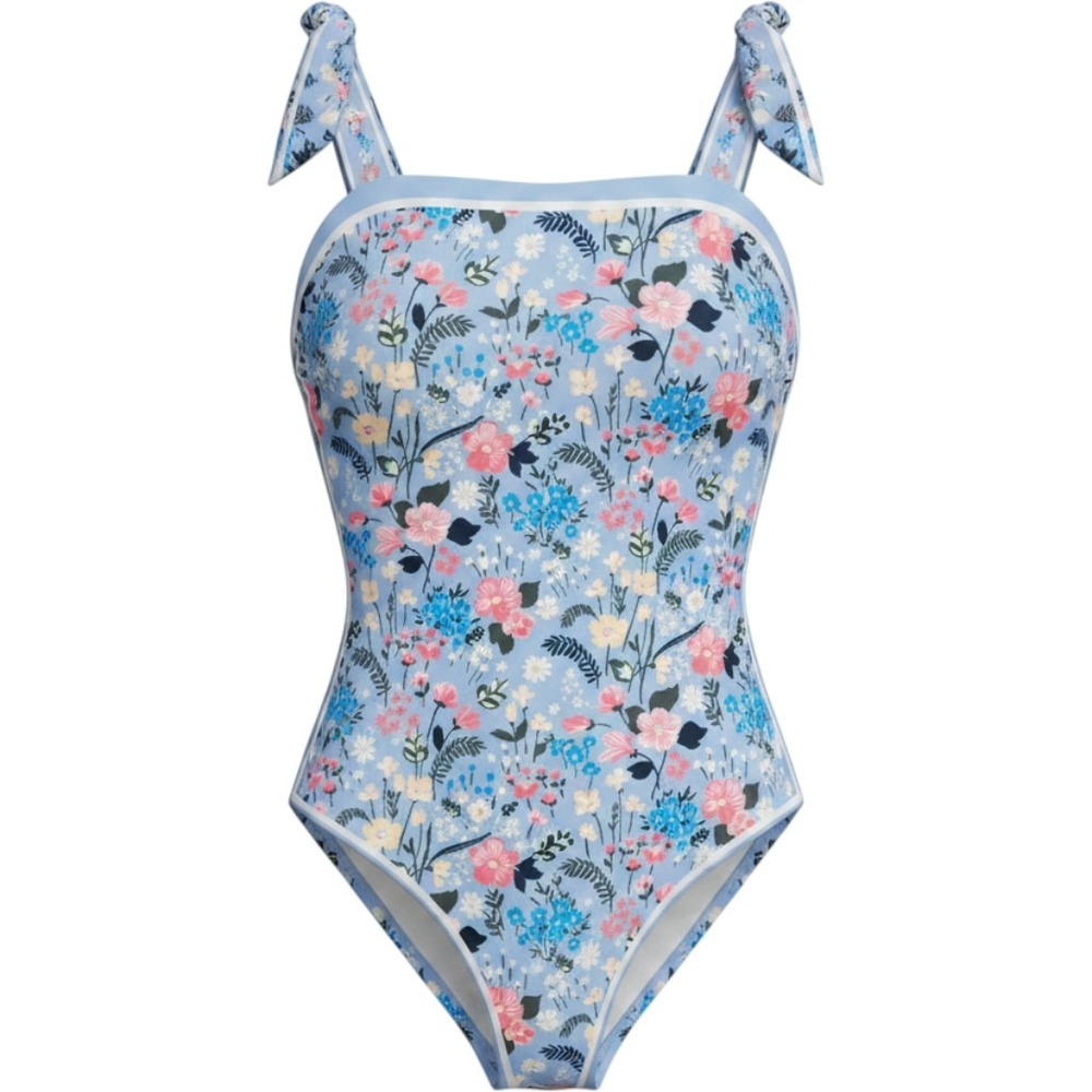 Visual Mood GRACE Reversible Tie-shoulder One Piece Swimsuit One Piece L Floral